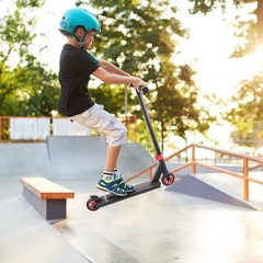 Stunt Scooter for Kids & Teens 6-12 Years – Beginner/Intermediate Freestyle BMX,