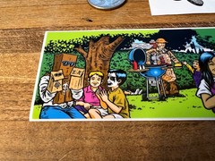 Strangelove Skateboards Serial Killer Party 2 sticker Sean Cliver Supreme Dunk
