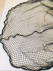 KNOTLESS Heavy Duty 5mm Round Bale Slow Feed Hay Net 6×6 2.5in Holes