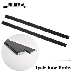 Archery 1Pair 40lbs Bow Limbs Traditional Recurve High Strength Fiberglass DIY