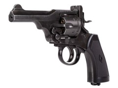 Webley MKVI CO2 Pellet Revolver, Battlefield Finish, 4″ by Webley & Scott Ltd.