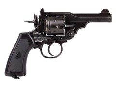 Webley MKVI CO2 Pellet Revolver, Battlefield Finish, 4″ by Webley & Scott Ltd.