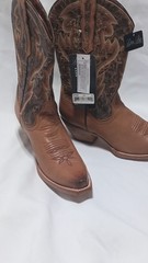 Dan Post DP4398 Men’s Western Equestrian Boots Brown Premium Leather Size 8.5