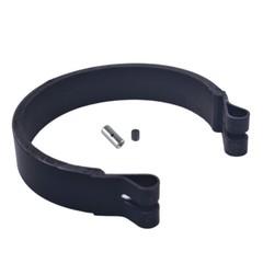 Black 4″ Brake Band & Pin Fit 4 inch Go-Cart ATV Minibike Drum Go Kart Mini Bike
