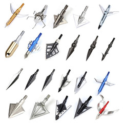 12Pc 100grain 150grain 150grain Crossed Broadhead Arrow Head Bow Archery Hunting
