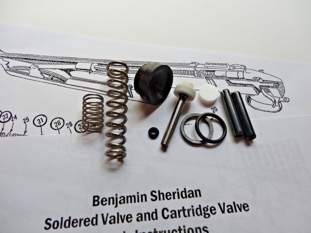 Sheridan Model C .20cal Blue/Silver Streak Complete Seal Kit w-Pins
