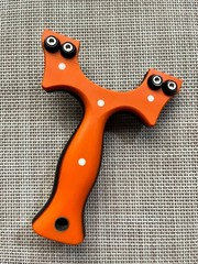 Custom Handmade. Hunting Slingshot. OTT. 90mm.