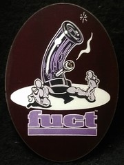 FUCT STICKER «BONG BREAK» 2 3/8 X 3 3/8″ GLOSSY NICE
