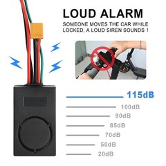 High Quality Anti Theft Alarm About 120g/set About 15*5*9cm Accessories