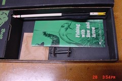 1960s NIB Fred Bear Bow Fishing Outfit No F-10 Original Box Reel Arrow Tip Line