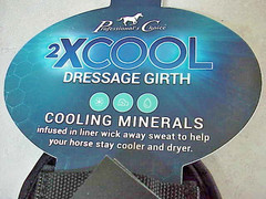New Professional’s Choice 2X Cool Black 24″ Dressage English Girth
