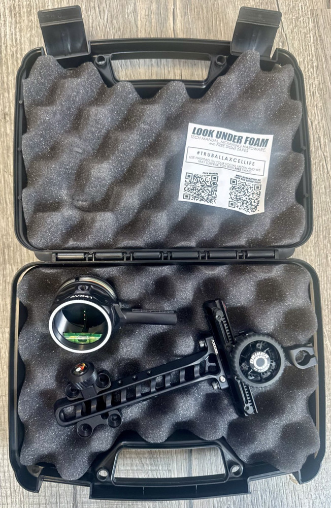 Axcel DRIVER Plus Slider AVX-41 Scope Triple Threat Pin .019 RH SP Mount New