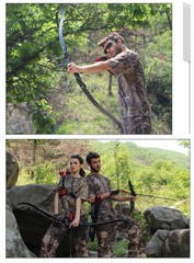 62″ ILF Recurve Bow 19″ Riser 30-60lbs Takedown Archery American Hunting 210FPS