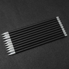 Black 16.5cm Carbon Mix Short Arrows – 6mm, Fletchless, Metal Tip for Slingshot