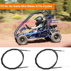 Universal Throttle Cable 60 in for Mini Bike Go Kart ATV Cycle