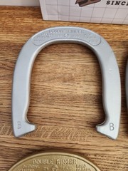 Diamond Double Ringer 2-1/2 LB Horseshoes A & B, Set Of 4, Made In USA