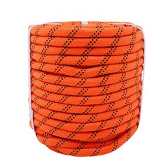 1/2 in X120′ 48 Stranded Braided Rope Breaking Strength 5174 Pounds Orange Black
