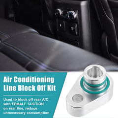 2 Set AC Rear Blockout Kit AC Elimination Auxiliary Kit for Ford Explorer 2010-2