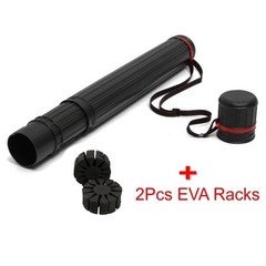 Extendable Outdoor Adjustable Telescopic Arrow Carrier Storage Tube with Strap