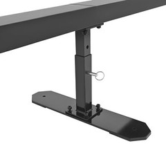 6ft Flat Bar Skate Rail Adjustable Skateboard Ramp Grind Rail For BMX & Scooters