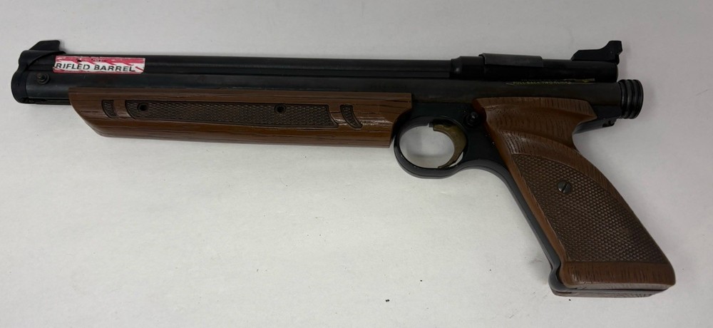 Vintage Crosman Model 1377 «AMERICAN CLASSIC» .177 Cal Pump Air Pistol WORKS!