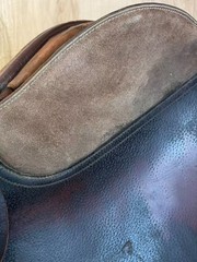 Granada Deep Seat All-Purpose English Saddle 17” Used Normal Wear With 2 Pads