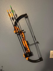 Bear Brave Bow Set Orange 13.5-19 in. 15-25 lbs. RH