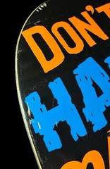 RARE SIGNED Nick Dompierre Hannibal Dont Hate The Playa Real Skateboard Deck NEW