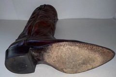 Dan Post Men’s Western Cowboy Boots Size 9 D Leather Embroidered 16782 El Paso
