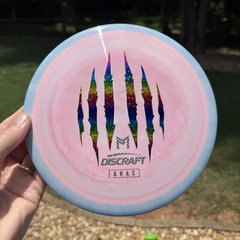 Discraft Paul McBeth 6x Claw Anax Distance Driver 174g Pink/Blue