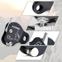 Lightweight Magnesium Alloy Climbing Ascender for Safety and Versatility