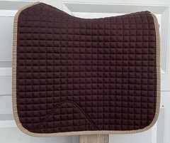 LeMieux ProSport TAN Dressage Saddle PAD~Size S/M~Lightly Used~CLEAN