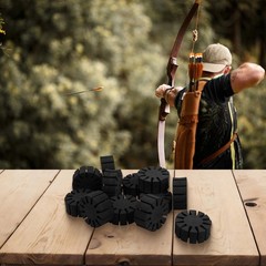 Efficient Arrow Storage for Hunting and Target Practice Holds up to 12 Arrows