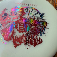 Thought Space Athletics Glow Praxis TSA Thoughtspace Disc Golf Rainbow 179g NEW