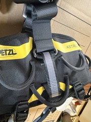 Petzl ASTRO Interational Version Rope Access Harness – Black/Yellow Size 0
