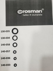 Crosman 1300 Reseal Seal Repair Kit With Exploded View