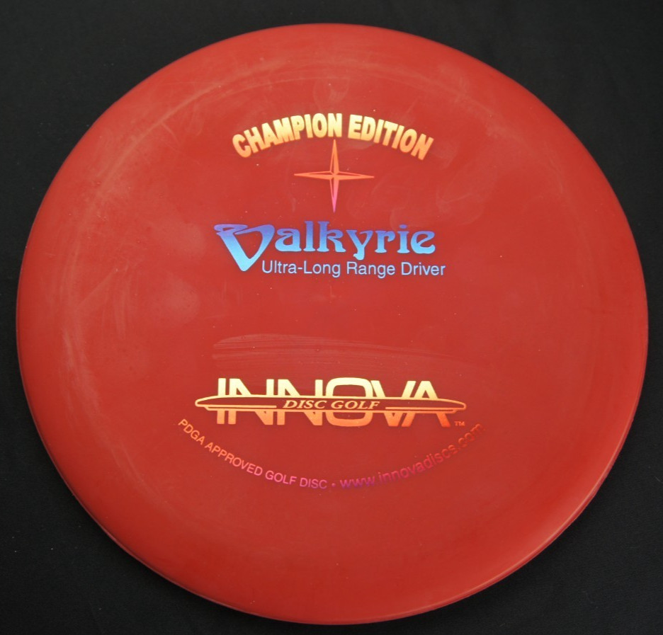 VERY RARE New Innova First Run CE Valkyrie Champion Edition in Blood Red 176g