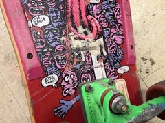 brand x riot stick skateboard complete vtg 80s 1986 gullwing santa cruz schmitt