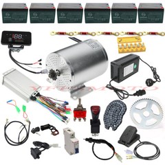 Whole Kit 72V 2500W 3000W Brushless Motor for Go Kart Pocket Bicycle E-bike Quad