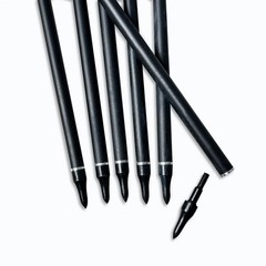 AF 500 Spine Carbon Mix Arrows 31.5″ 6 Pack White Feather 8mm OD Recurve Hunting