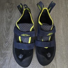 Evolv Defy TRAX Rock Climbing Shoes Women’s Size 11 Black Blue Double Strap