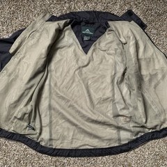 Women’s Riding Jacket Windbreaker Size Large Black Tan Vented Mountain Horse