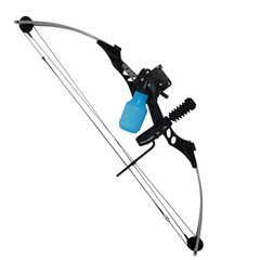 SAS Siege 55 lb 29″ Compound Bowfishing Bow Package – Silver/Black or Black