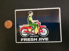 Fresh Jive Clothing Streetwear Raw Vibes 1990s Sticker Vintage New Old Stock