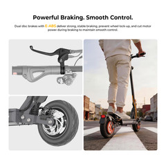 Ausom L1 Electric Scooter,800W,70km Max Range,lithium Battery Electric Scooters