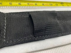 33″ Black Nylon Western Cinch, Felt Lined, – New