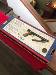 CROSMAN AMERICAN CLASSIC 1377 AIR PISTOL W/ MODEL 1399 SHOULDER STOCK