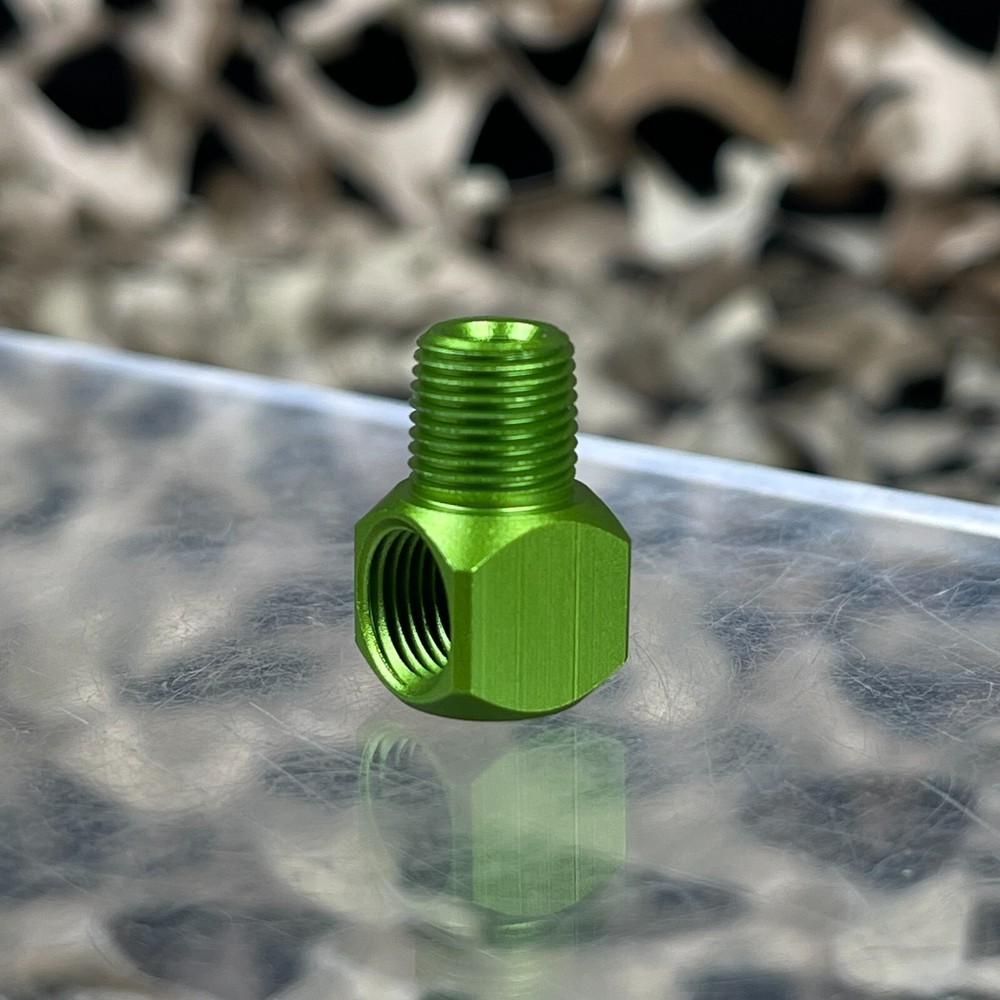 NEW Warrior 1/8 Inch NPT 90 Degree Elbow – Sour Apple