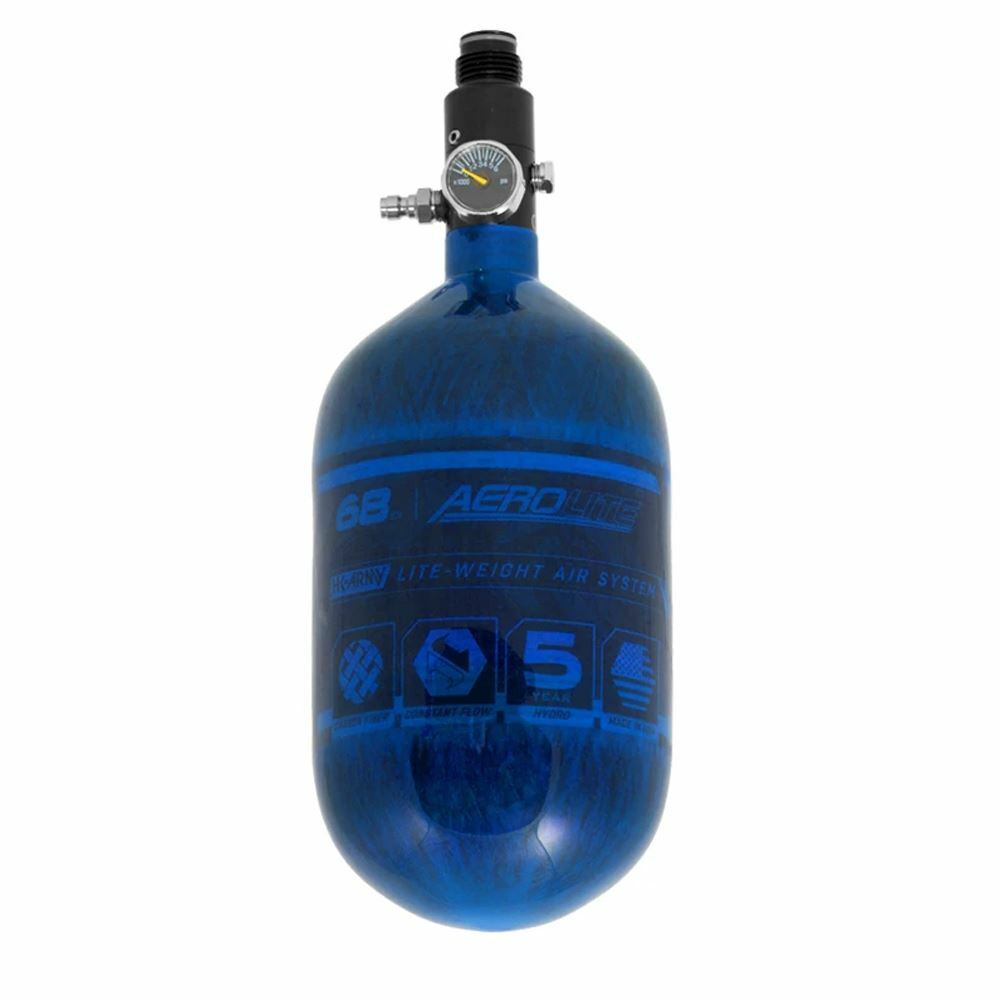 HK Army 68/4500 AEROLITE HPA Compressed Air Tank System – Blue