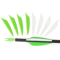 50pcs 1.75″ Arrow Rubber Vanes Wings Target Archery Shooting Archery Shaft DIY